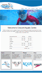 Mobile Screenshot of crescentaquaticcentre.com